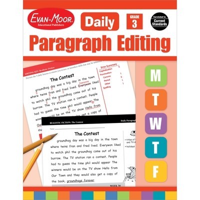 Daily Paragraph Editing, Grade 3 foto