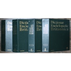 DICTIONNAR ENCICLOPEDIC BRITANNICA , NUMERELE 1 - 44 , LITERELE A - S , 2008
