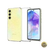 Husa pentru Samsung Galaxy A55 5G A556 Spigen Liquid Crystal Glitter Transparenta ACS07538