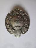 Rară! Italia medalia marcată argint 800:Mutilat &icirc;n Primul Razboi Mondialo