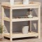 vidaXL Masă de plantare cu rafturi, 82,5x45x86,5 cm, lemn masiv pin 832432
