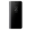 Husa Flip Stand Clear View pentru Realme 3 Pro, Negru, Mobile Tuning
