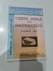 Teste grilă de matematica, clasele IV-V
