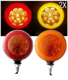 2 x LED Lumina Latura Lampe Neon Gabarit Camioane tip Cercei pentru Oglinda 12V 24V