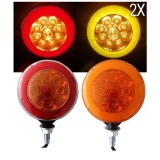 2 x LED Lumina Latura Lampe Neon Gabarit Camioane tip Cercei pentru Oglinda 12V 24V