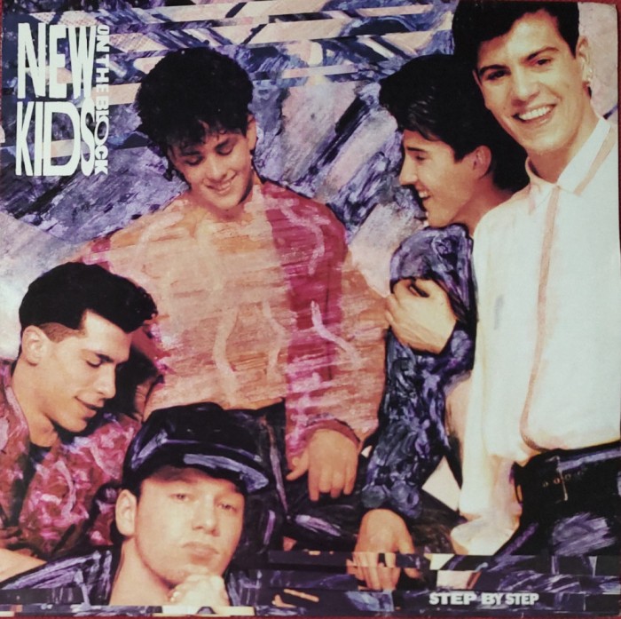 New Kids On The Block &ndash; Step By Step, LP, Europe, 1990 , stare excelenta (VG+)