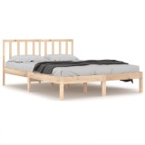 Cumpara ieftin Cadru de pat, 200x200 cm, lemn masiv de pin