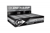 Mingi de squash de competitie DUNLOP (cutie cu 12 mingi) - RESIGILAT