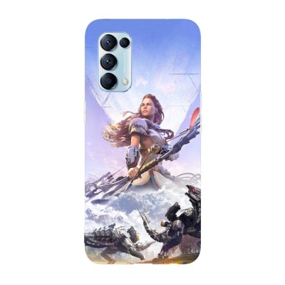 Husa compatibila cu Oppo Find X5 Pro, Viceversa, model Aloy Horizon Zero Dawn, Silicon, TPU foto