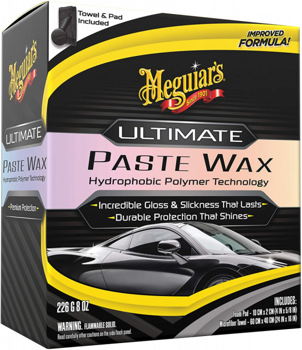 Ceara Auto Solida Meguiar&#039;s Ultimate Paste Wax, 226g