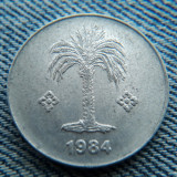 2q - 10 Centimes 1984 Algeria / primul an de batere, Africa