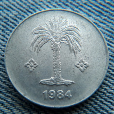 2q - 10 Centimes 1984 Algeria / primul an de batere