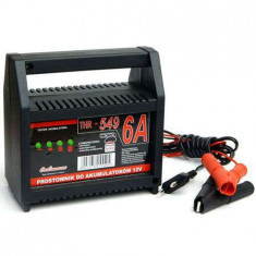 Incarcator baterie acumulator auto 12v 6a cu indicator foto