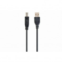 CABLU USB GEMBIRD pt. imprimanta USB 2.0 (T) la USB 2.0 Type-B (T) 1m black CCP-USB2-AMBM-1M foto