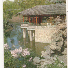 AM1 - Carte Postala - CHINA -The water pavilion in Chungshan Park, necirculata