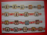 HOPCT LOT NR 91 TELEFOANE DE EPOCA -18 BUC-ETICHETE VECHI DE TRABUCURI/ CIGARS LABELS -COLECTIE DE LUX-
