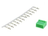 Kit Mufă Quadlock 12 PIN VW 2011 Verde, 4Carmedia