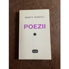 Marius Robescu - Poezii