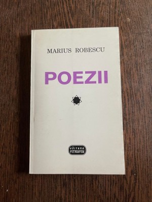 Marius Robescu - Poezii foto