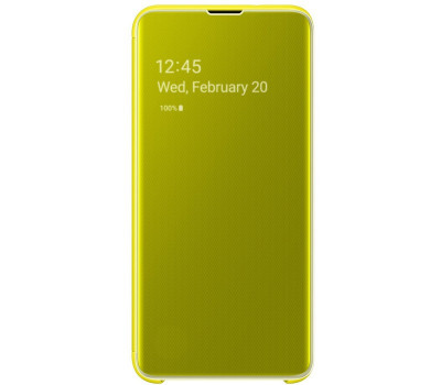 Husa originala Samsung Galaxy S10e G970 SM-G970F Clear View Cover si stylus foto