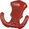Cuier din plastic, H 75 mm, 3103-05, mahon