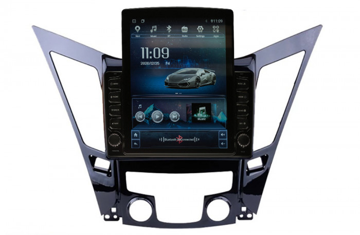 Navigatie Hyundai i40 2011-2019 AUTONAV PLUS Android GPS Dedicata, Model XPERT Memorie 16GB Stocare, 1GB DDR3 RAM, Display Vertical Stil Tesla 10&quot; Ful