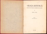 C8107N Vieața estetică, filosofia naturală a frumosului și a artei de Radu I Paul, volumul I, Frumosul, 1937, Cluj