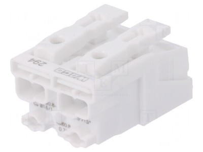 Conector &amp;Icirc;mbinare Piste 2 0,5-2,5mm&amp;sup2; 500V 24A foto