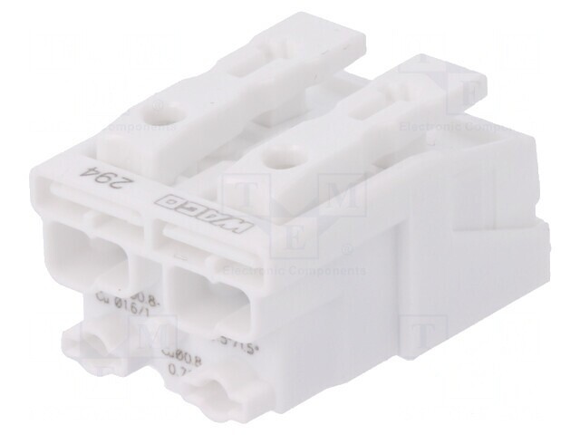Conector &Icirc;mbinare Piste 2 0,5-2,5mm&sup2; 500V 24A