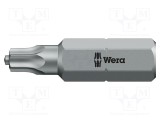 Capăt şurubelniţă WERA Torx TX25 25mm cu pini central