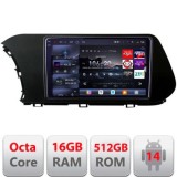 Navigatie Hyundai I20 2020- Edotec Kit-i20 8 core QLED 2K 16+512 360 Android Waze USB Navigatie Internet Youtube Radio CarStore Technology