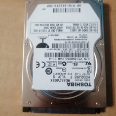 Hard disk hdd Drive Toshiba MK6476GSX - 640GB 5.4K RPM SATA 2.5"