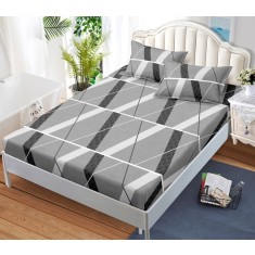 Husa de pat cu elastic 3 piese Hera HP066