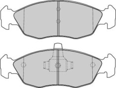 Placute frana Citroen Saxo (S0, S1); Peugeot 106 2 (1), 306 (7b, N3, N5) SRLine parte montare : Punte fata
