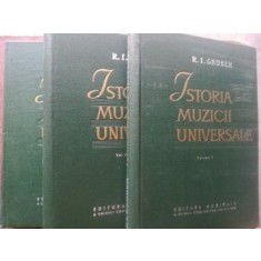 Istoria muzicii universale 1, 2, 3- R. I. Gruber