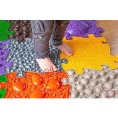 Covoras ortopedic senzorial puzzle Set Mediu 2A