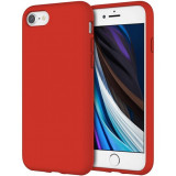 Husa Liquid soft touch compatibila cu Apple IPhone 7 / 8 / SE 2020, Red - ALC&reg;