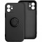 Husa pentru Xiaomi Poco C65 / Redmi 13C, OEM, Silicone Ring, Neagra