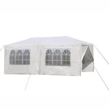 Cumpara ieftin Cort de gradina din polietilena si otel alb TEKNO 300x600x245 cm