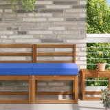 vidaXL Perna pentru canapea de exterior Turcoaz 60 x 60 x 8 cm 900709