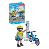 Cumpara ieftin Playmobil - Politist cu bicicleta