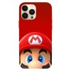 Husa compatibila cu Apple iPhone 12 Pro Max model Hello I&amp;#039;m Mario, Silicon, TPU, Viceversa, Transparent, Carcasa