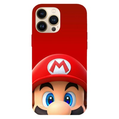 Husa compatibila cu Apple iPhone 15 Pro Max model Hello I&amp;amp;#039;m Mario, Silicon, TPU, Viceversa foto