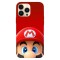 Husa compatibila cu Apple iPhone 15 Pro model Hello I&amp;#039;m Mario, Silicon, TPU, Viceversa