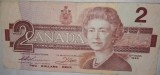 Cumpara ieftin CY - 2 Two Dollars Dolari 1986 Canada / portret Regina Elizabeth II
