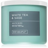 Bath &amp; Body Works White Tea &amp; Sage lum&acirc;nare parfumată 411 g