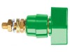 Clema de laborator verde 63A 1kVDC pe panou