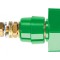 Clema de laborator verde 63A 1kVDC pe panou