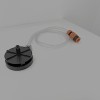 Turbo Washer Loredo - Dispozitiv Spalare Pahare, Sticle, Damigene - Curatare Rapida, Conectare Robinet