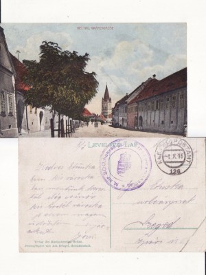Cisnadie (Sibiu, Hermannstadt )- animata, militara WWI, WK1 foto